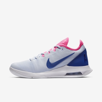 Nike Court Air Max Wildcard - Tennissko - Blå/Hvide/Pink/Indigo | DK-45390